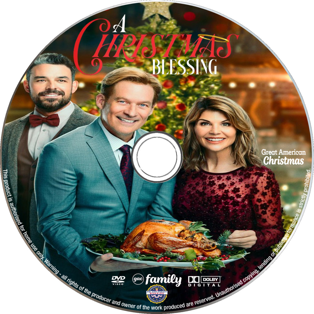 A Christmas Blessing [DVD] [DISC ONLY] [2023] Seaview Square Cinema