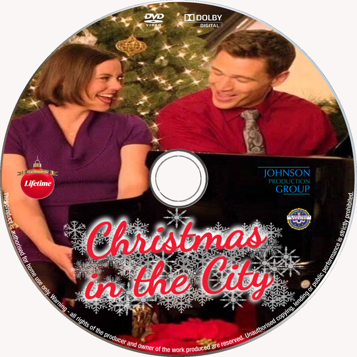 Christmas In The City DVD DISC ONLY 2013 Seaview Square Cinema