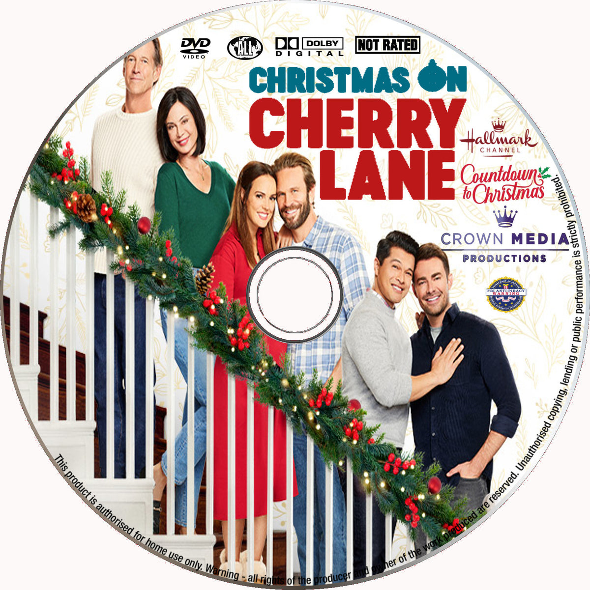 Christmas On Cherry Lane DVD DISC ONLY 2023 Seaview Square