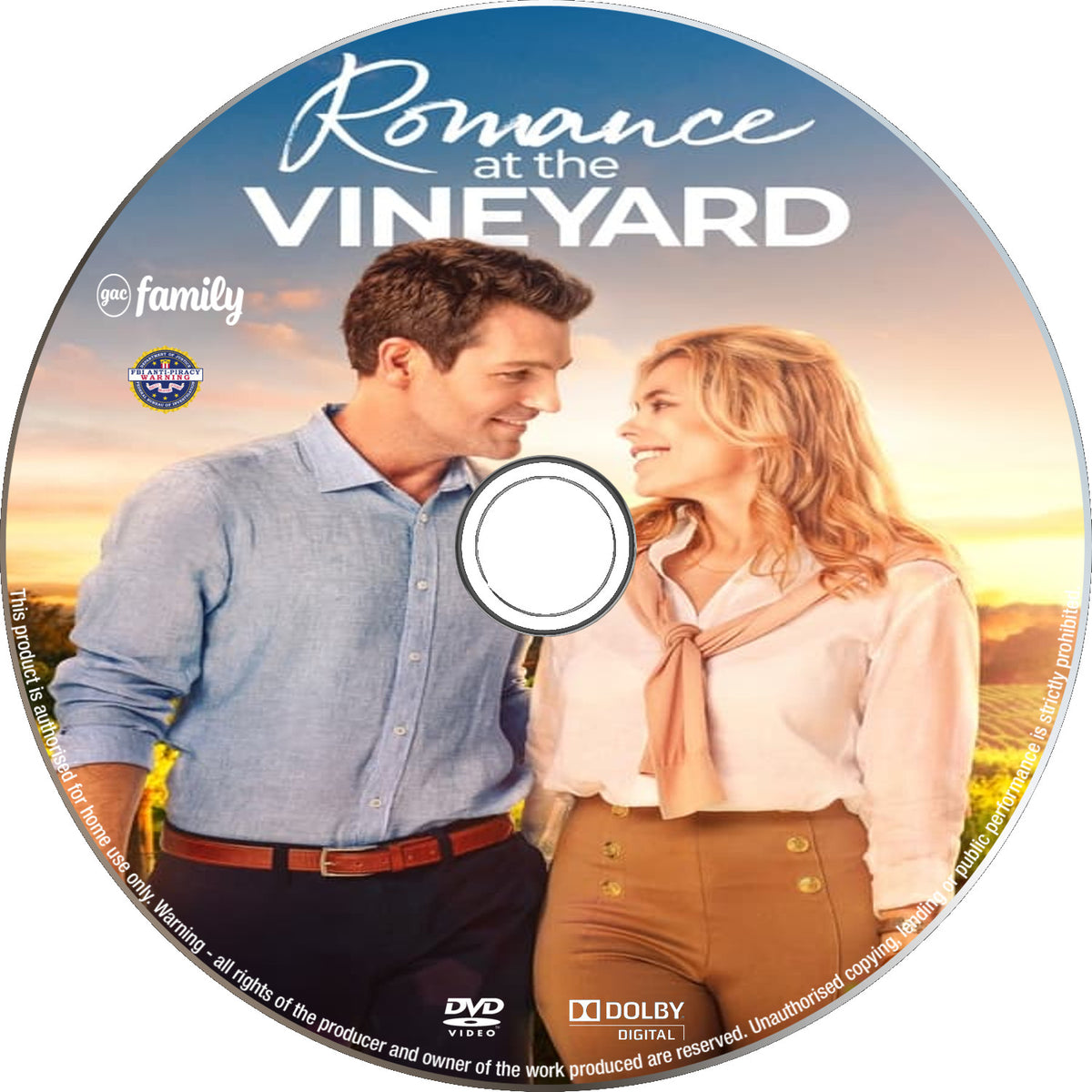 Romance At The Vineyard [DVD] [DISC ONLY] [2023] Seaview Square Cinema