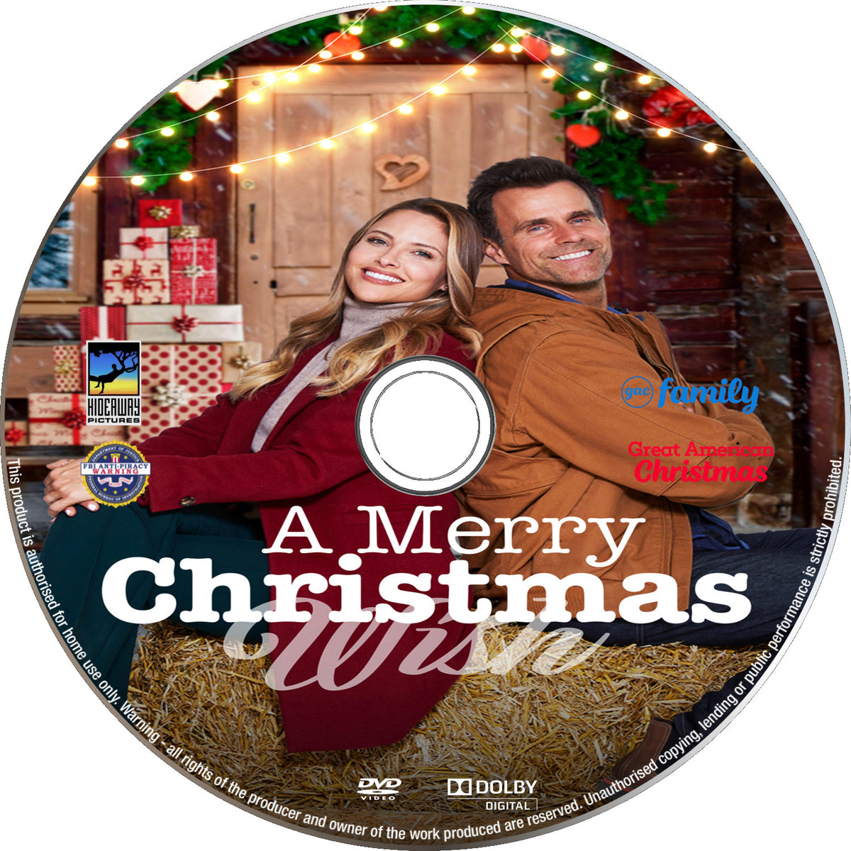 A Merry Christmas Wish [DVD] [DISC ONLY] [2022] Seaview Square Cinema