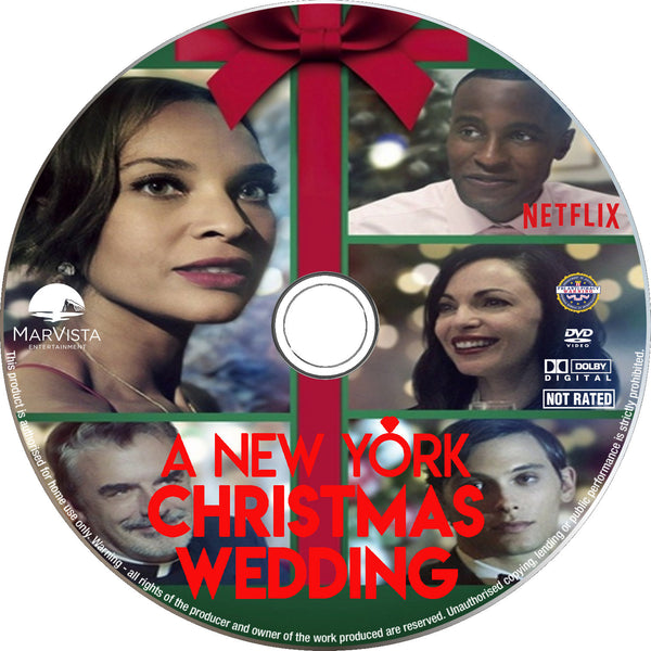 A New York Christmas Wedding DVD DISC ONLY 2020 Seaview Square Cinema