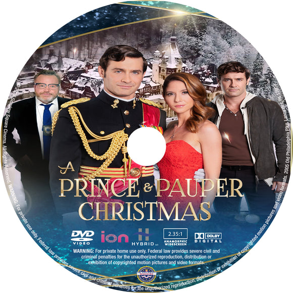 A Prince And Pauper Christmas [DVD] [DISC ONLY] [2022]