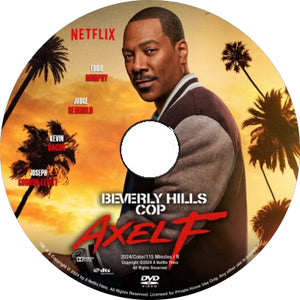 Beverly Hills Cop:  Axel F [DVD] [DISC ONLY] [2024]