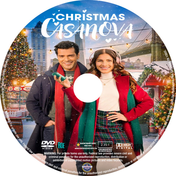 Christmas Casanova [DVD] [DISC ONLY] [2023]