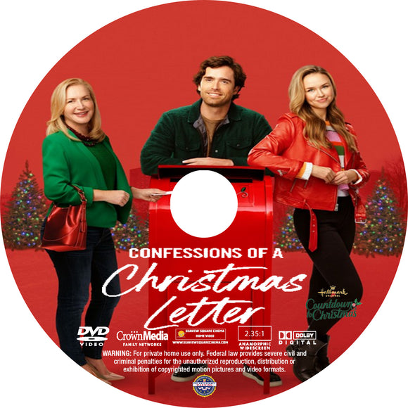 Confessions of a Christmas Letter [DVD] [DISC ONLY] [2024]