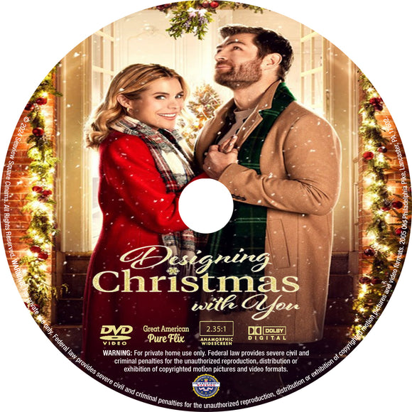 Designing Christmas With You [DVD] [DISC ONLY] [2023]