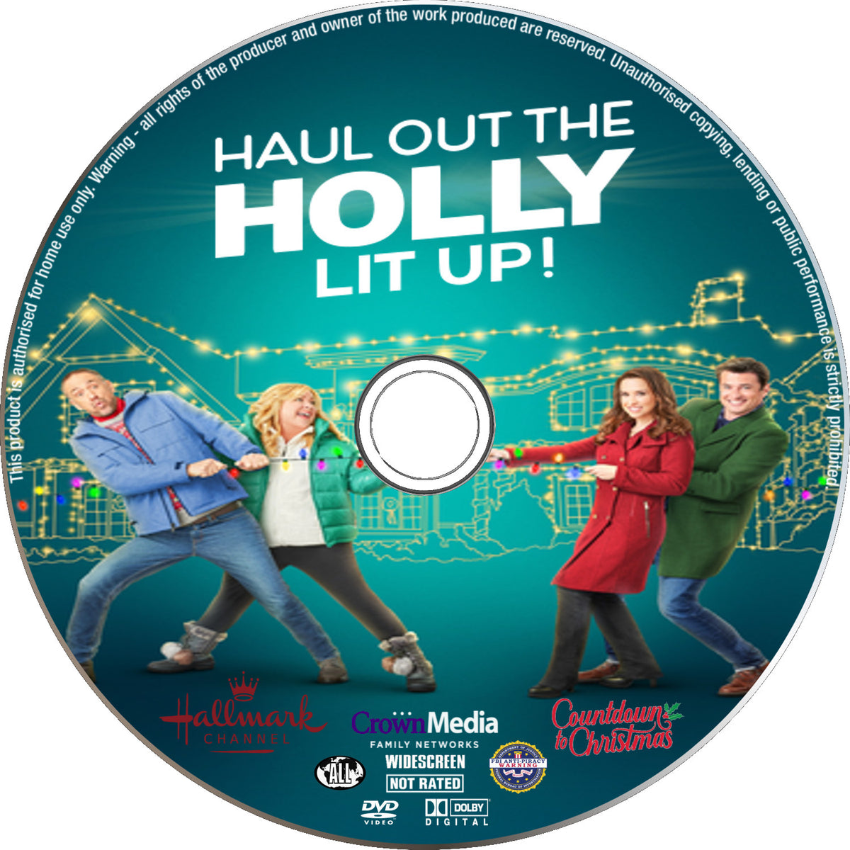 Haul Out The Holly Lit Up [DVD] [DISC ONLY] [2023] Seaview Square Cinema