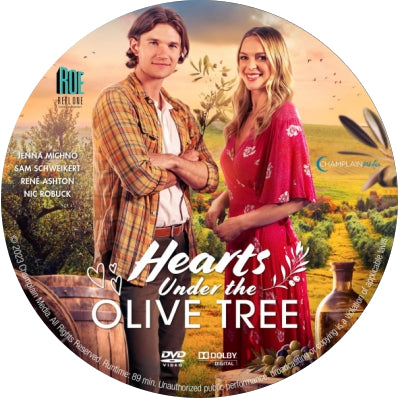 Hearts Under The Olive Tree [DVD] [DISC ONLY] [2023]