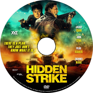 Hidden Strike [DVD] [DISC ONLY] [2023]