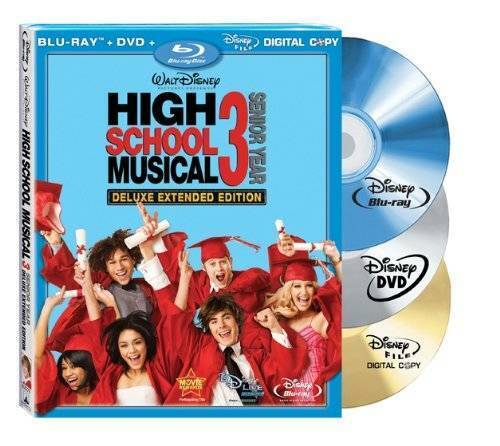 High School Musical 3:  Senior Year [Deluxe Extended Edition] [BLU-RAY+DVD+DIGITAL] [2008]