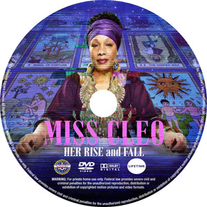 Miss Cleo:  Her Rise And Fall [DVD] [DISC ONLY] [2024]