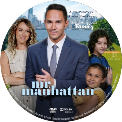 Mr. Manhattan [DVD] [DISC ONLY] [2024]