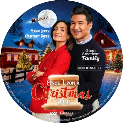 Once Upon A Christmas Wish [DVD] [DISC ONLY] [2024]