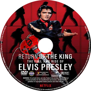 El regreso del rey: la caída y el ascenso de Elvis Presley [DVD] [SOLO DISCO] [2024]