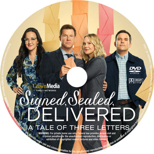 Signed, Sealed, Delivered:  A Tale Of Three Letters [DVD] [DISC ONLY] [2024]