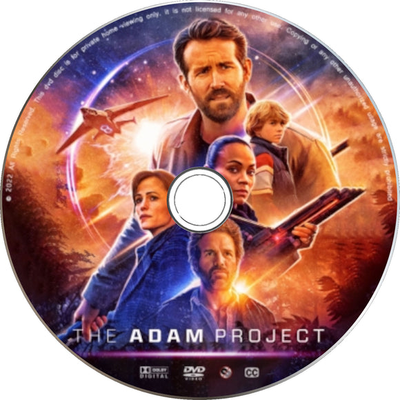 The Adam Project [DVD] [DISC ONLY] [2022]