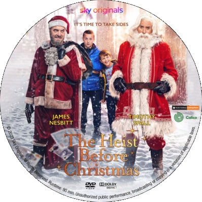 The Heist Before Christmas [DVD] [DISC ONLY] [2023]