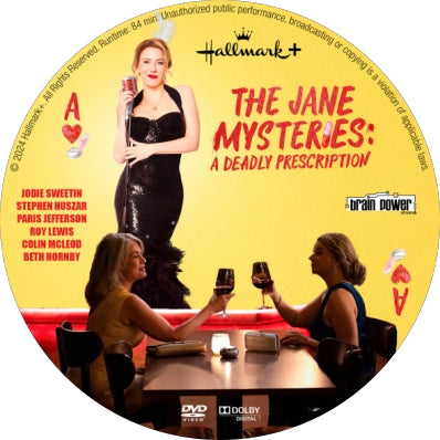 The Jane Mysteries: Deadly Prescription [DVD] [DISC ONLY] [2024]