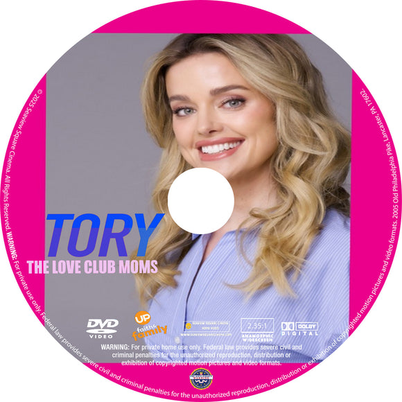 The Love Club Moms:  Tory [DVD] [DISC ONLY] [2025]