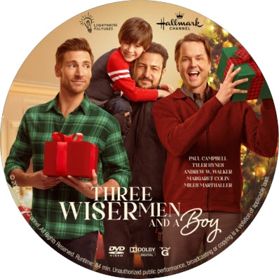 Three Wiser Men and a Boy [DVD] [DISC ONLY] [2024]