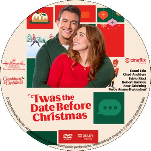 'Twas The Date Before Christmas [DVD] [DISC ONLY] [2024]