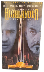 Highlander:  10th Anniversary Director's Cut [Letterboxed Edition] [VHS] [1996]