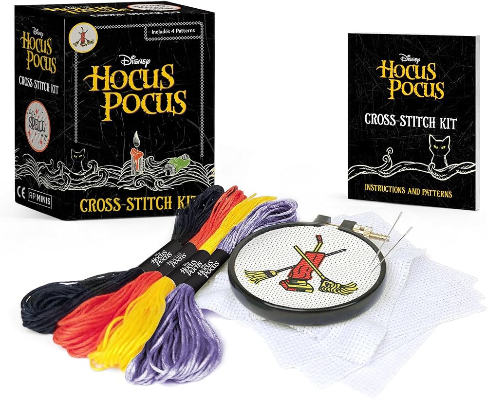 Hocus Pocus Cross Stitch Kit – Seaview Square Cinema