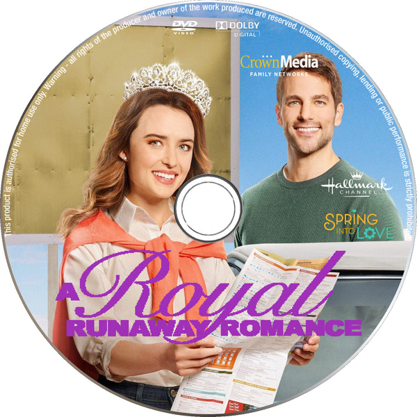 A Royal Runaway Romance DVD DISC ONLY 2022 Seaview