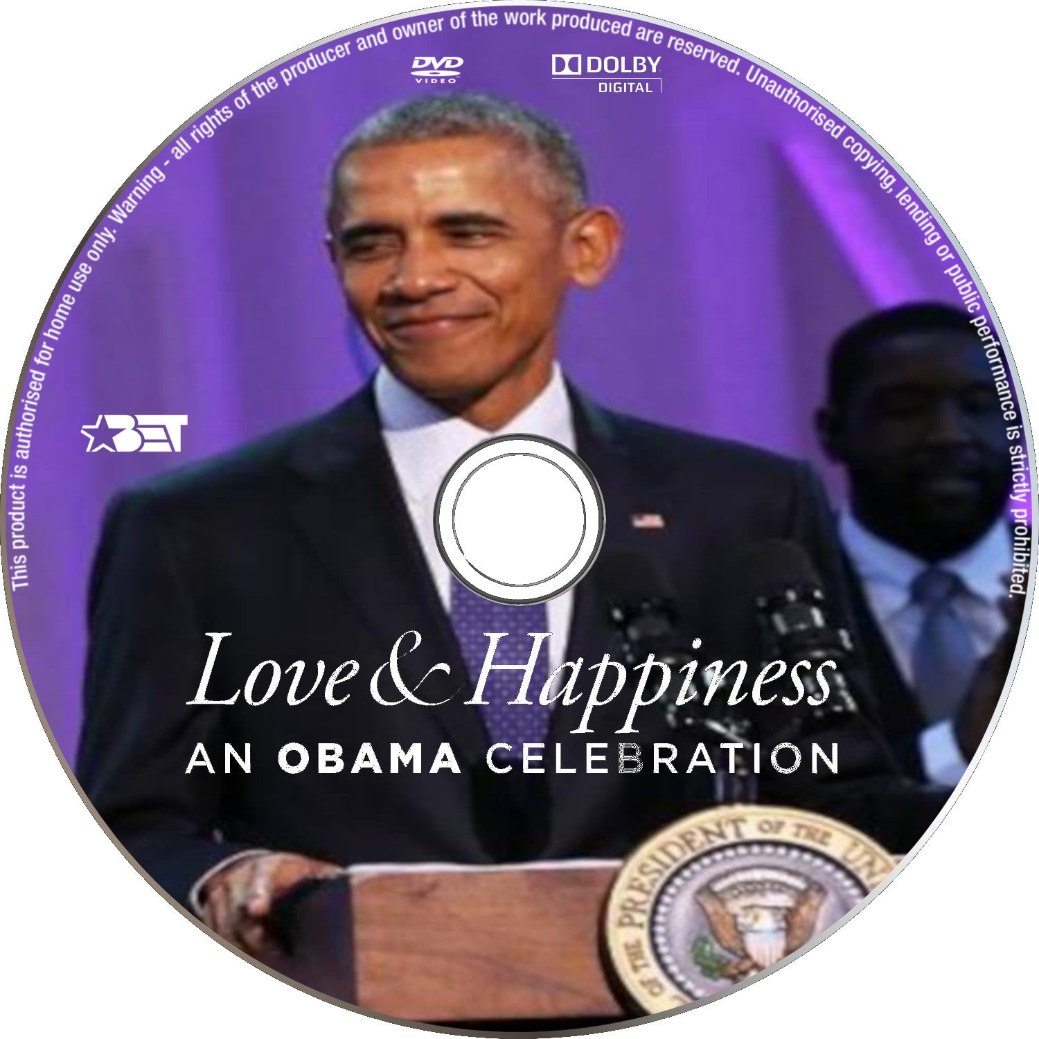 Love & Happiness: An Obama Celebration [DVD] [Blu-ray] [2016